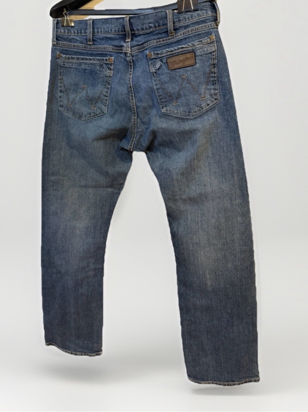 Wrangler Retro Men's Slim Boot Cut Jeans 36x34 Dark Wash Cowboy Western